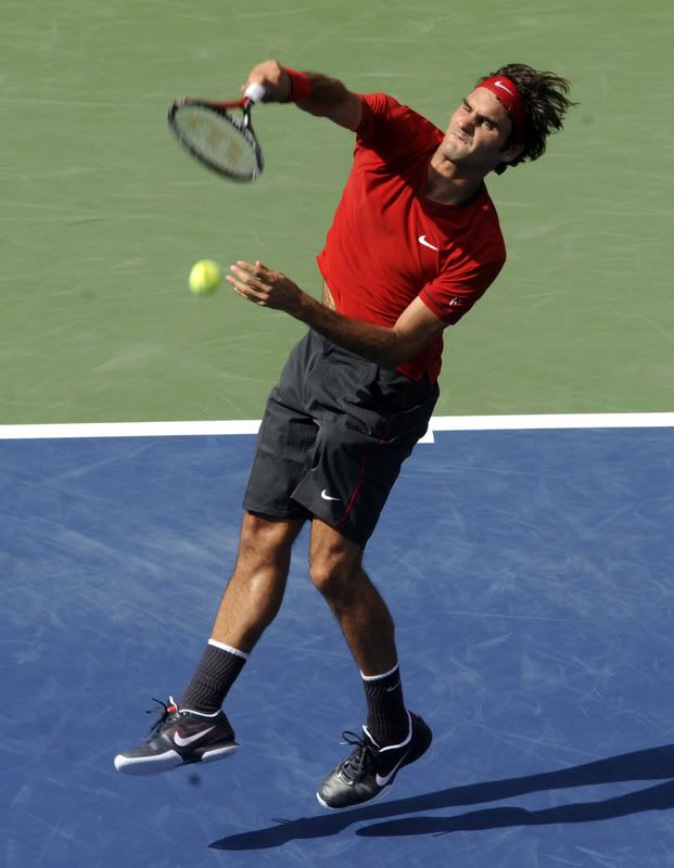 Photos Roger Federer US Open 2011 Semifinals ATP Men's Tennis